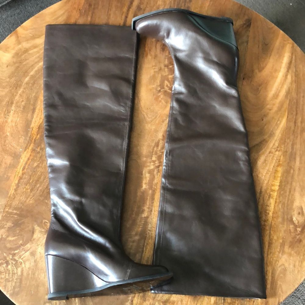 Dorothee Schumacher leather over the knee boot size 9